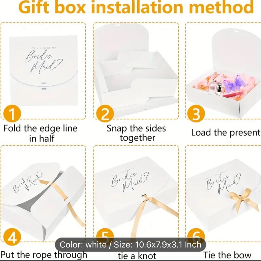Bridesmaid boxes - Picture 3 of 3